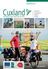 Broschüre für Fahrradweg mit verschiedenen Radrouten im Cuxland